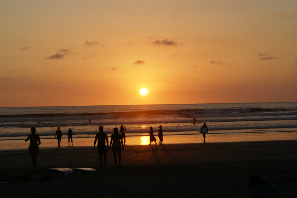 Sunset at Playa Hermosa